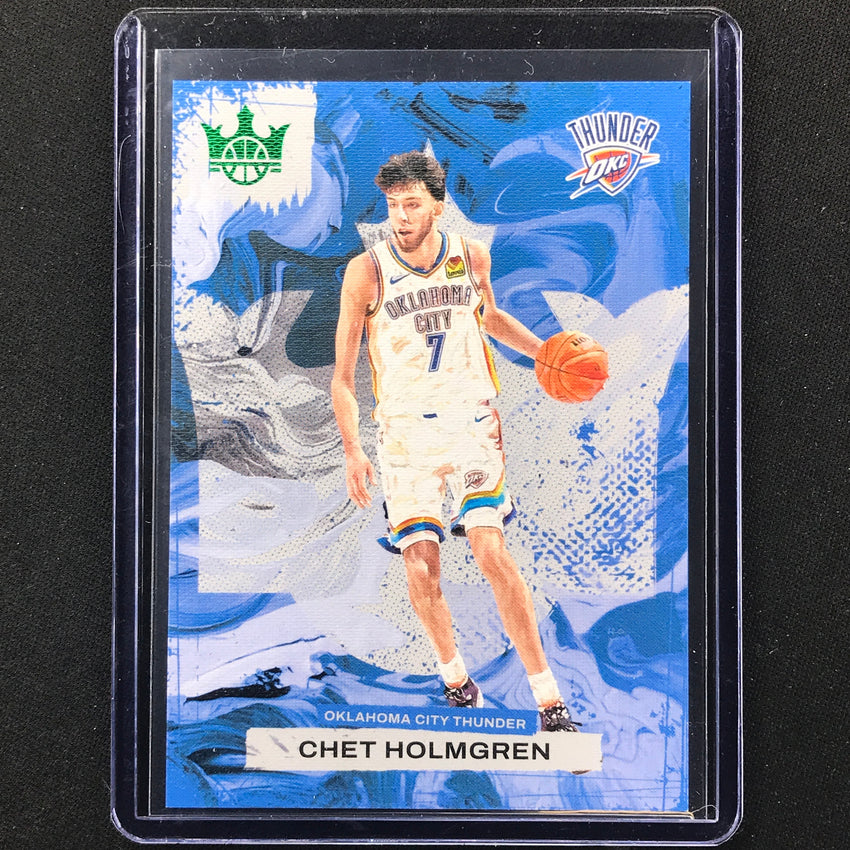 2023-24 Court Kings Chet Holmgren Base Jade 23/25 No 14