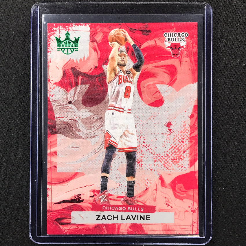 2023-24 Court Kings Zach Lavine Base Jade 13/25 #37