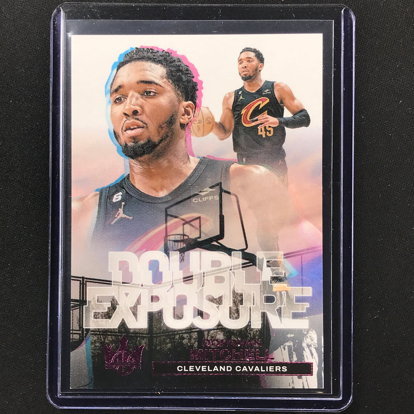2023-24 Court Kings Donovan Mitchell Double Exposure Pink 1/8