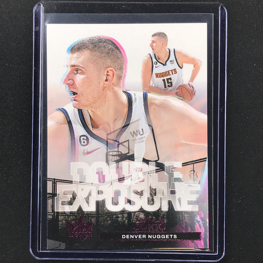 2023-24 Court Kings Nikola Jokic Double Exposure Pink 3/8