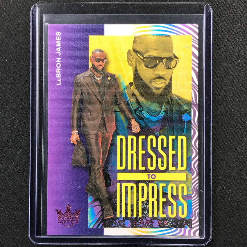 2023-24 Court Kings Lebron James Dressed To Impress Pink 5/8