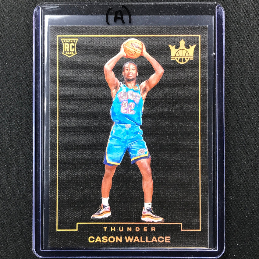 2023-24 Court Kings CASON WALLACE Rookie Blank Slate SSP #17 (A)