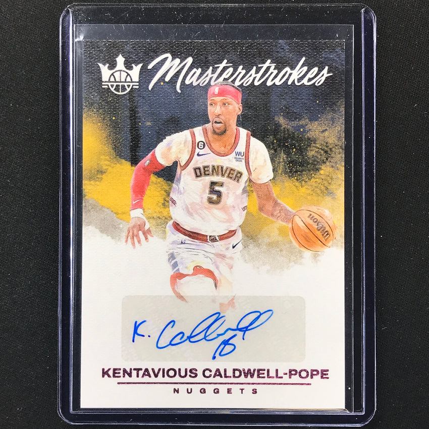 2023-24 Court Kings Kentavious Caldwell-pope Masterstrokes Auto Pink 2/8