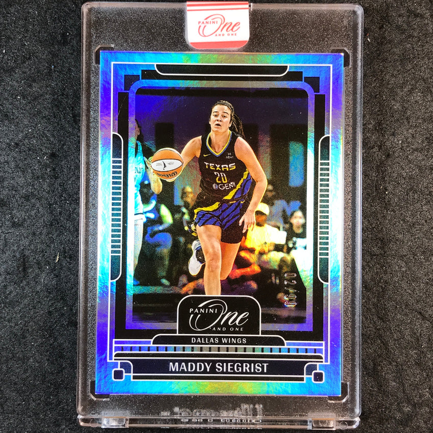 2025 One and One WNBA MADDY SIEGRIST Base 2/99 #12