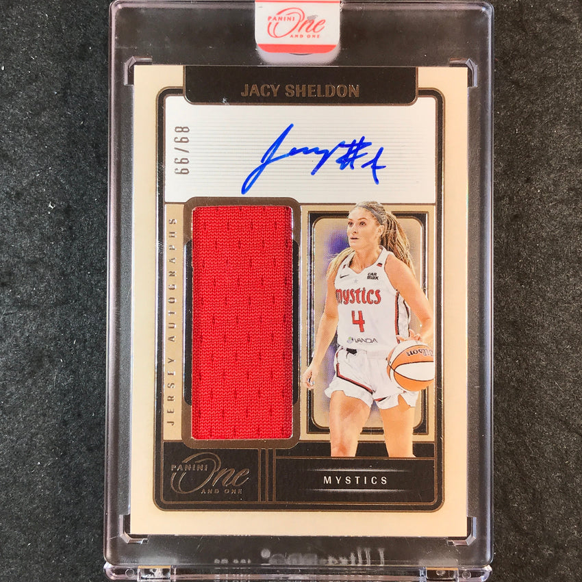 2025 One and One WNBA JACY SHELDON Jersey Autograph 89/99