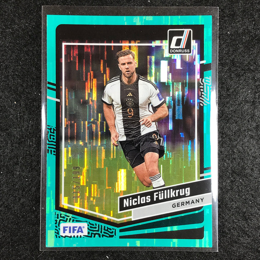 2023-24 Donruss Soccer NICLAS FULLKRUG Base Teal 115/199 #30