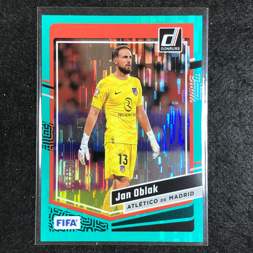 2023-24 Donruss Soccer JAN OBLAK Base Teal 118/199 #110