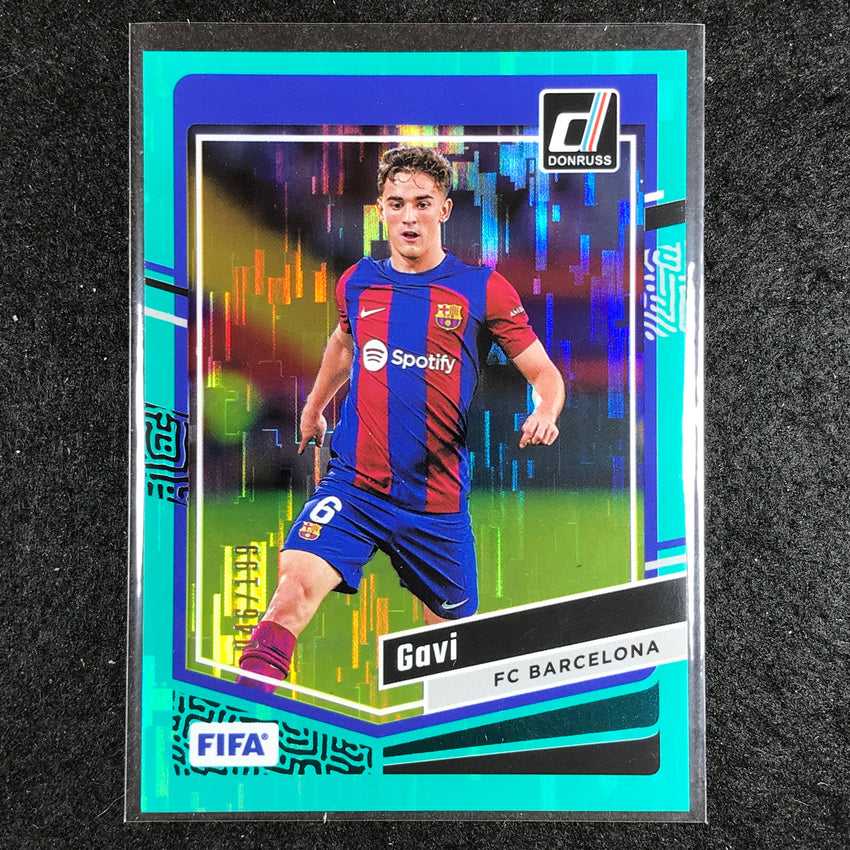 2023-24 Donruss Soccer GAVI Base Teal 46/199 #112