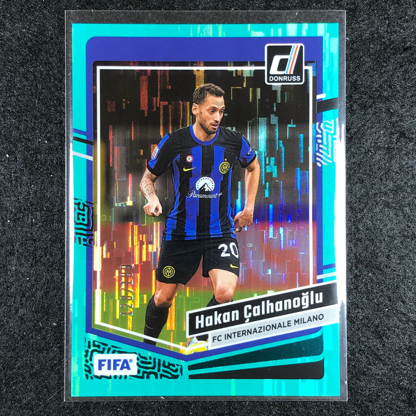 2023-24 Donruss Soccer HAKAN CALHANOGLU Base Teal 128/199 #137