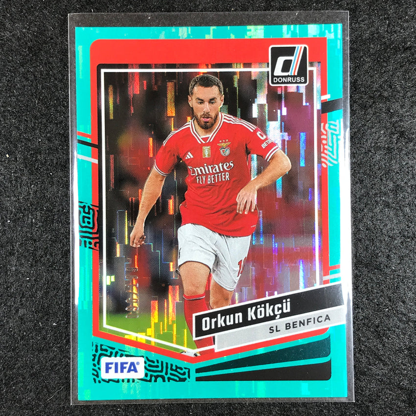 2023-24 Donruss Soccer ORKUN KOKCU Base Teal 96/199 #155