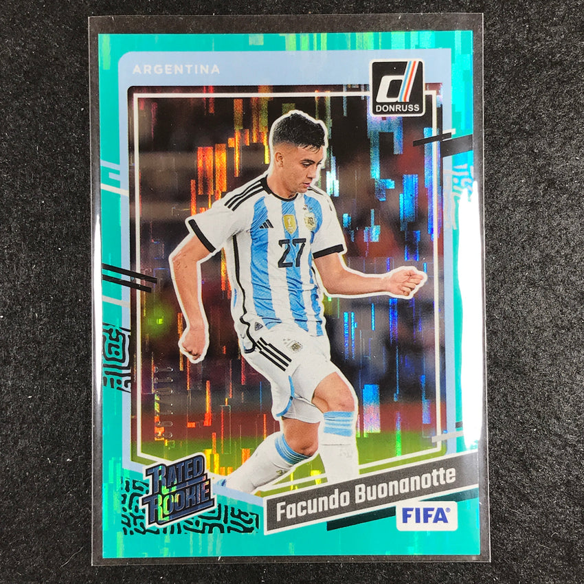 2023-24 Donruss Soccer FACUNDO BUONANOTTE Rated Rookie Base Teal 110/199 No. 193