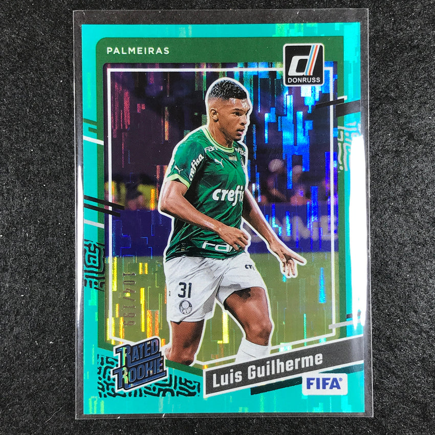 2023-24 Donruss Soccer LUIS GUILHERME Rated Rookie Base Teal 104/199 No. 196
