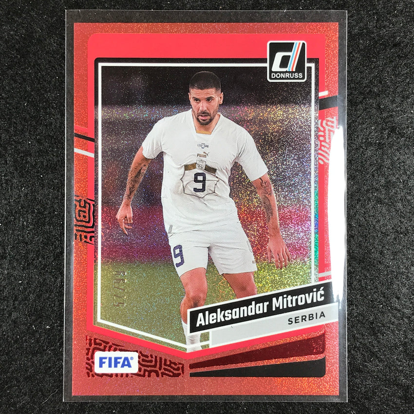 2023-24 Donruss Soccer ALEKSANDAR MITROVIC Base Red 57/99 No. 50