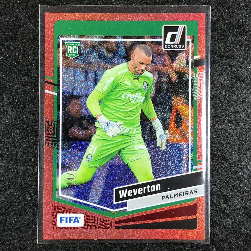 2023-24 Donruss Soccer WEVERTON Base Red 24/99 #171-Cherry Collectables