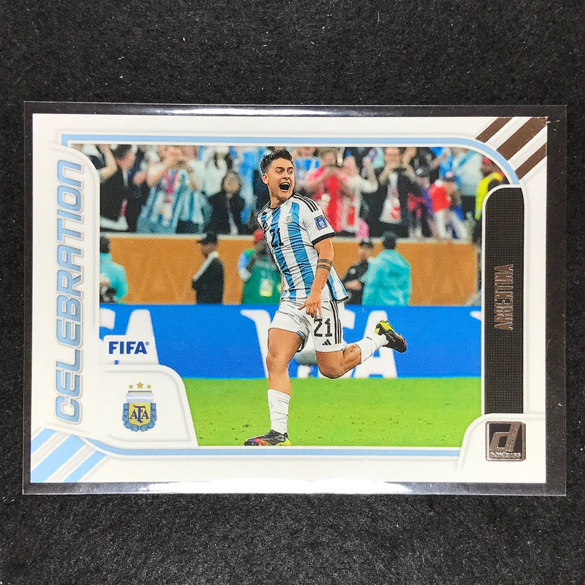2023-24 Donruss Soccer PAULO DYBALA Celebration Silver #2