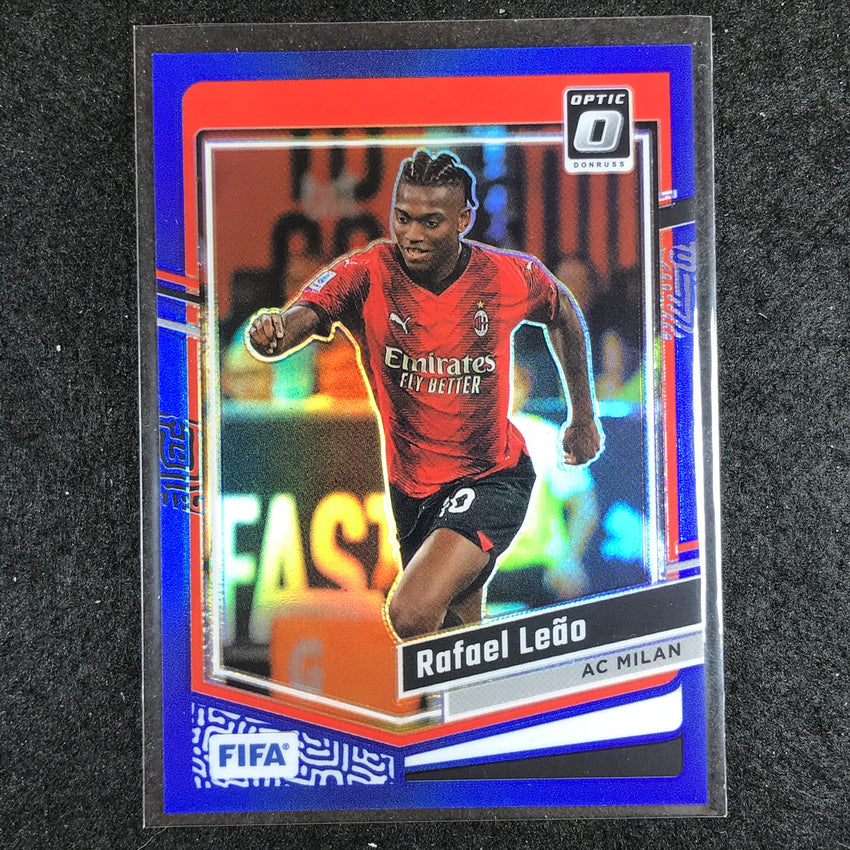 2023-24 Donruss Soccer RAFAEL LEAO Optic Blue 22/99 #129