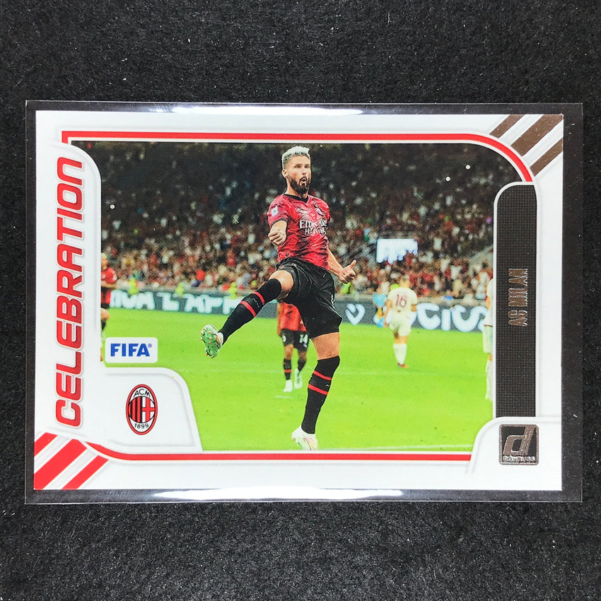 2023-24 Donruss Soccer OLIVIER GIROUD Celebration Silver #6
