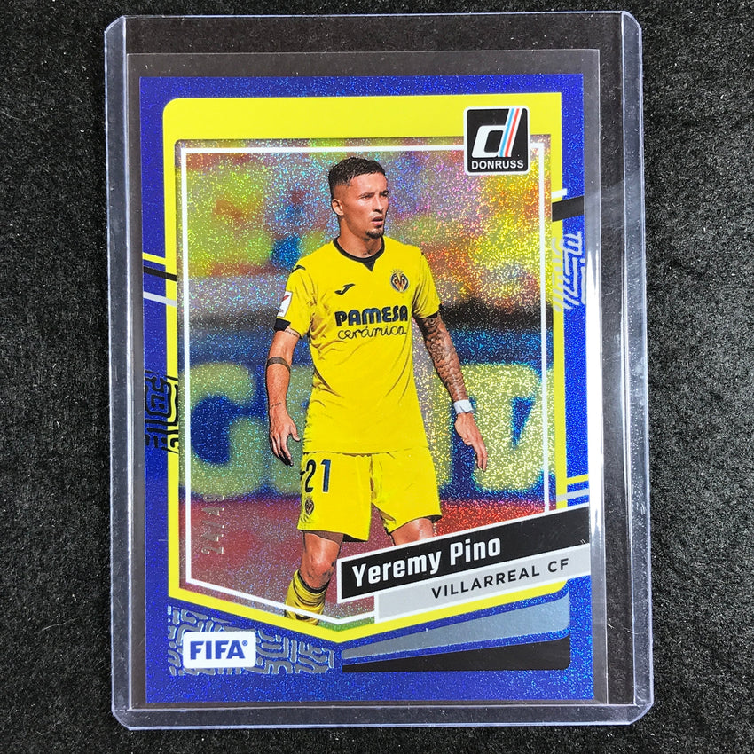 2023-24 Donruss Soccer YEREMY Pino Base Blue 24/49 #124