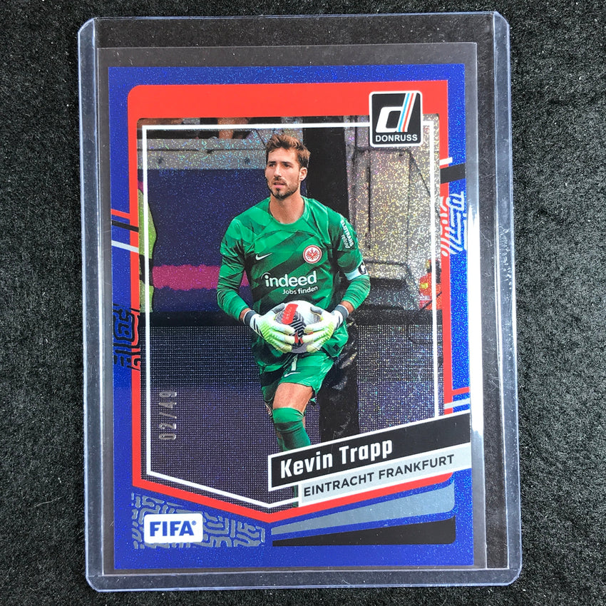 2023-24 Donruss Soccer KEVIN TRAPP Base Blue 2/49 #143