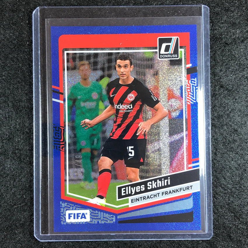 2023-24 Donruss Soccer ELLYES SKHIRI Base Blue 5/49 #146