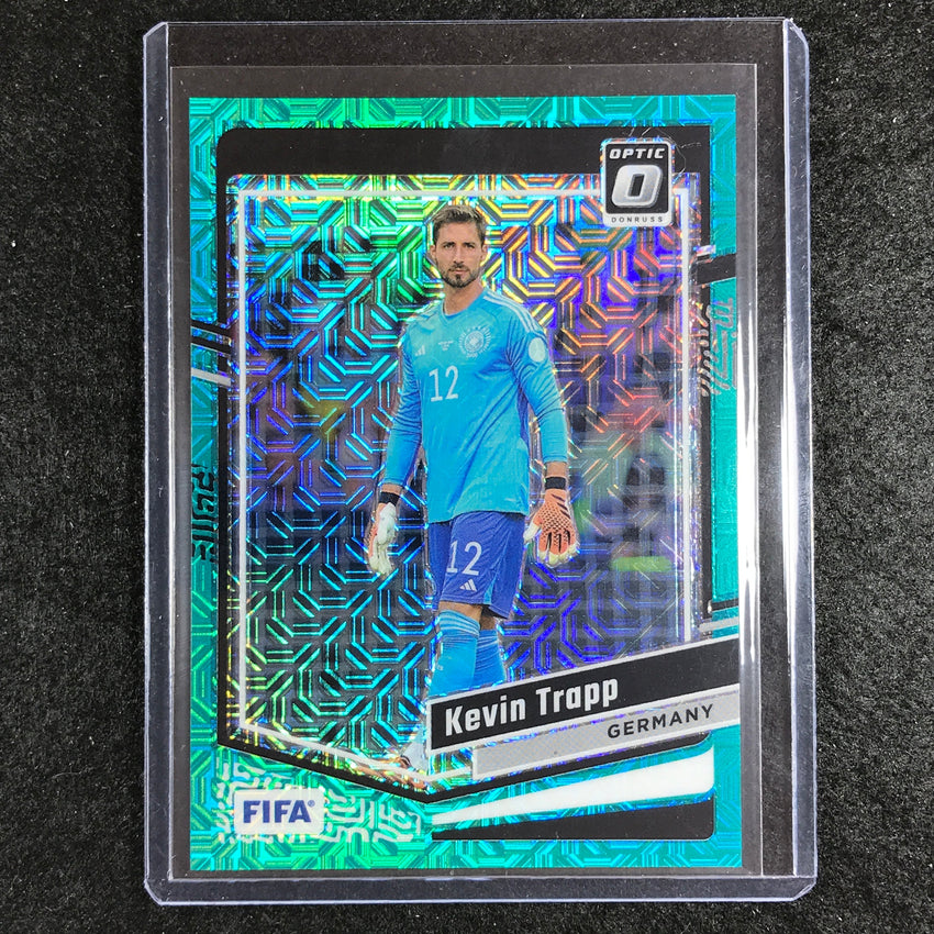 2023-24 Donruss Soccer KEVIN TRAPP Optic Teal Mojo 47/49 #32