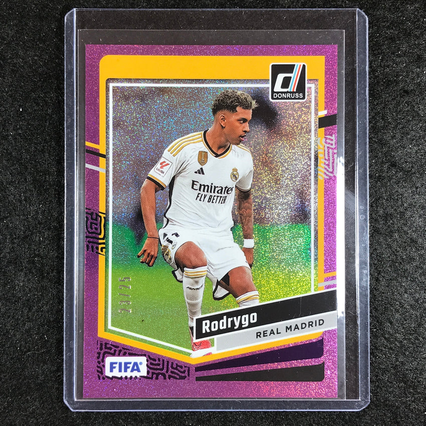 2023-24 Donruss Soccer RODRYGO Base Purple 23/25