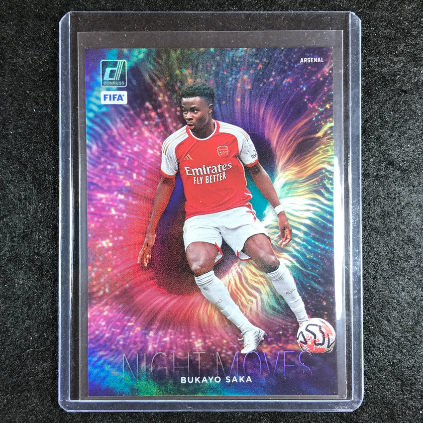 2023-24 Donruss Soccer BUKAYO SAKA Night Moves SSP #20