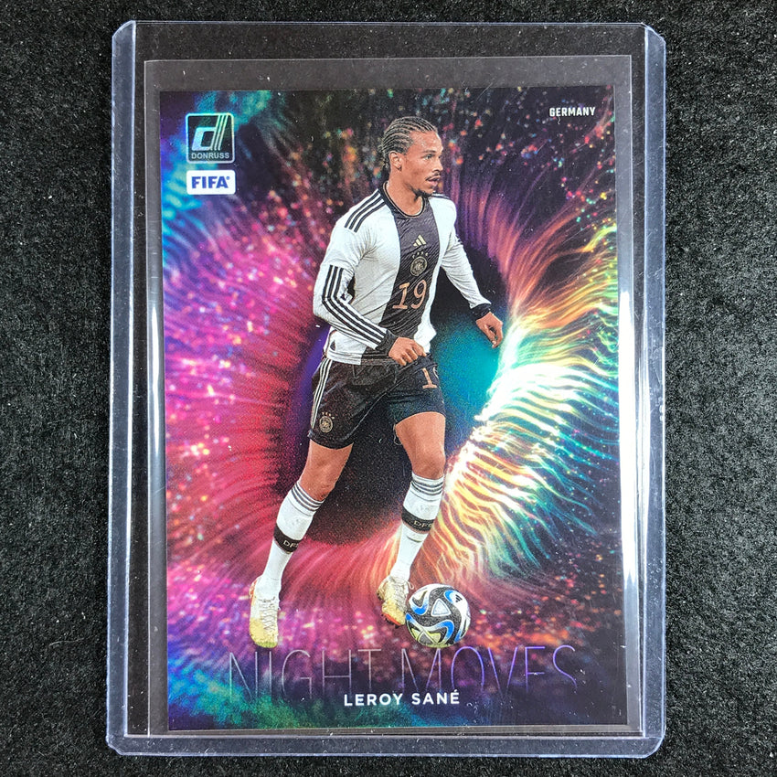2023-24 Donruss Soccer LEROY SANE Night Moves SSP No. 23