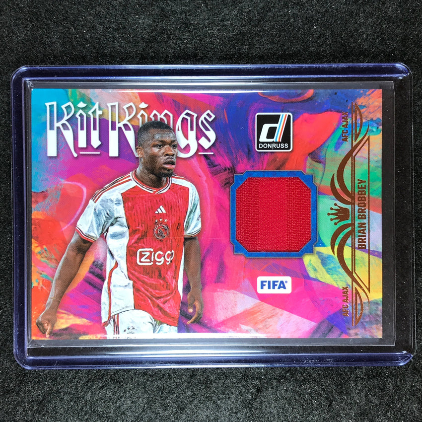 2023-24 Donruss Soccer BRIAN BROBBEY Kit Kings Jersey Relic No. BB