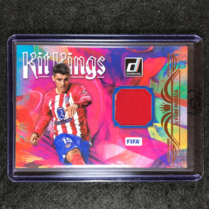2023-24 Donruss Soccer ALVARO MORATA Kit Kings Jersey Relic #AMA (B)