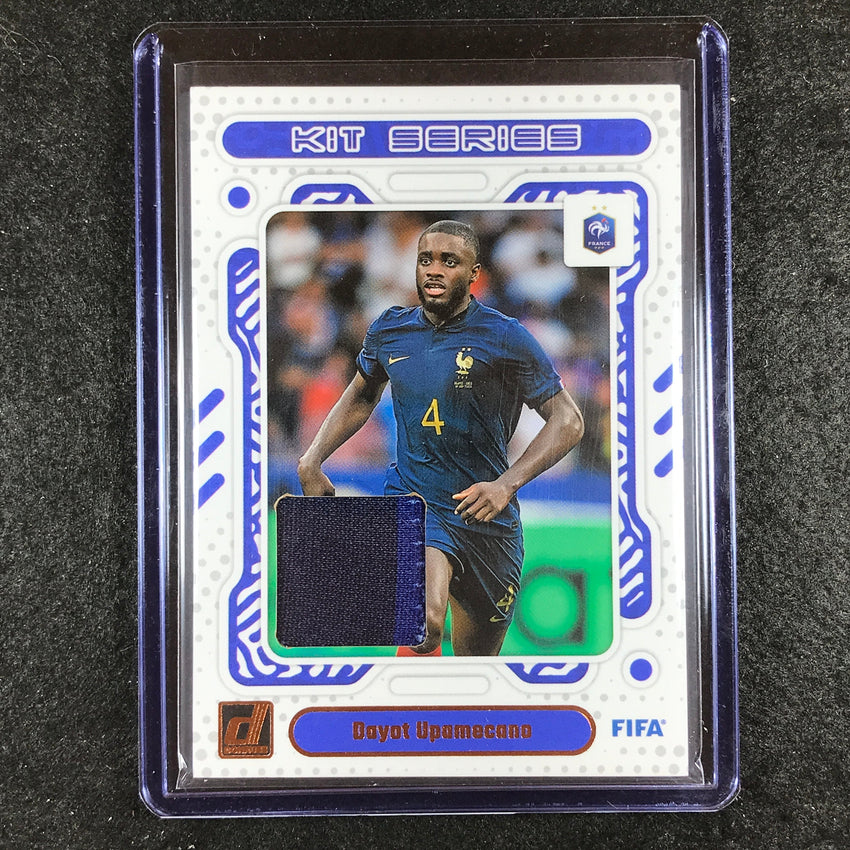 2023-24 Donruss Soccer DAYOT UPAMECA#Kit Series Jersey Relic #DU
