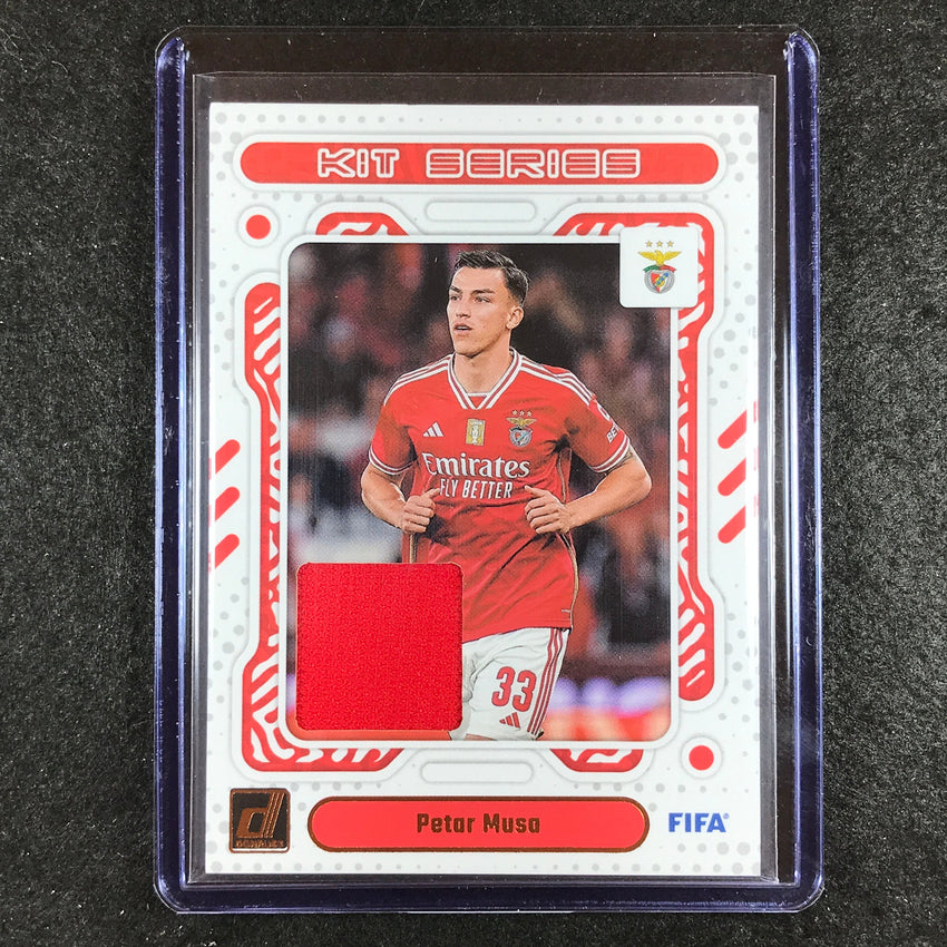 2023-24 Donruss Soccer PETAR MUSA Kit Series Jersey Relic No. PMU