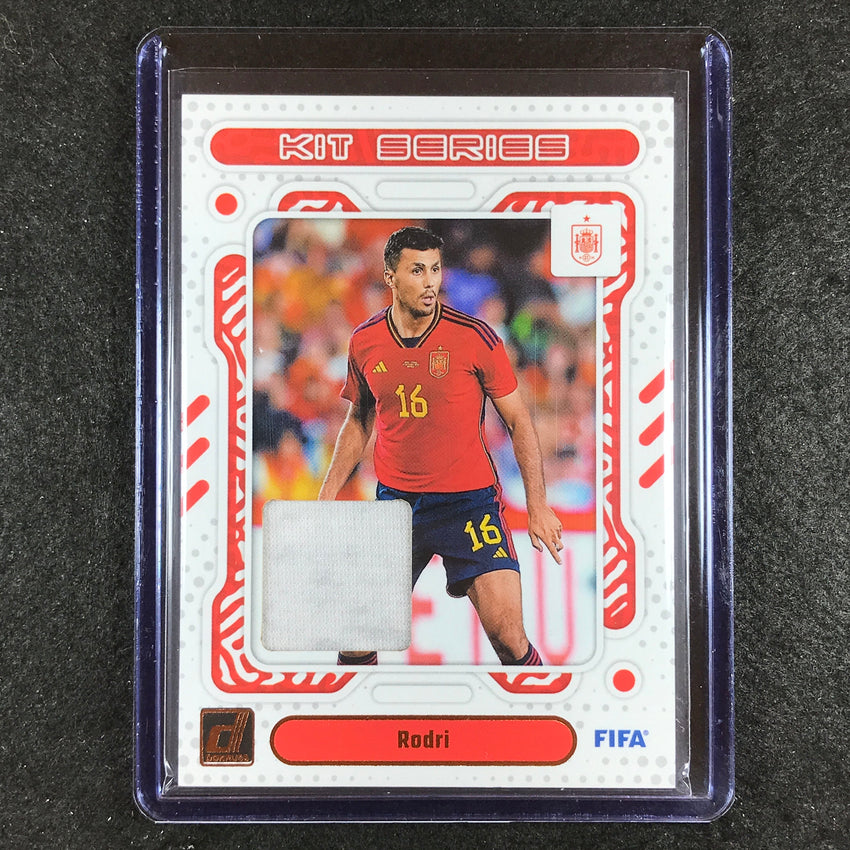 2023-24 Donruss Soccer RODRI Kit Series Jersey Relic #R