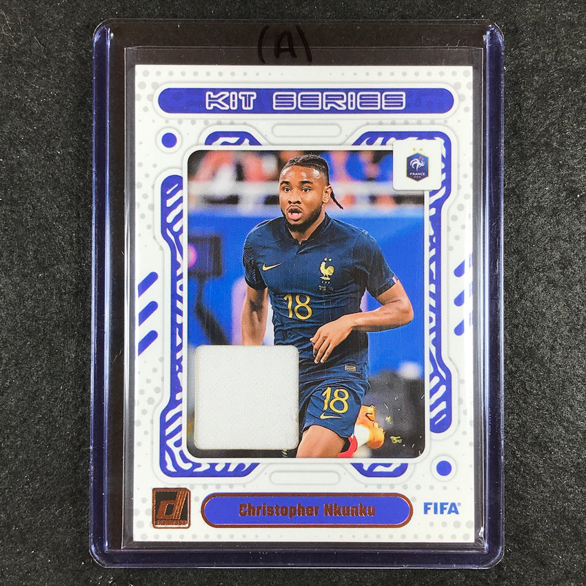 2023-24 Donruss Soccer CHRISTOPHER NKUNKU Kit Series Jersey Relic #CN (A)