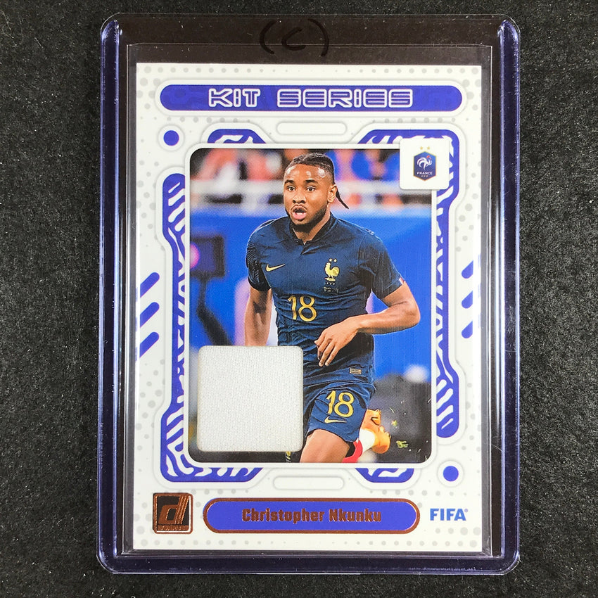 2023-24 Donruss Soccer CHRISTOPHER NKUNKU Kit Series Jersey Relic #CN (C)