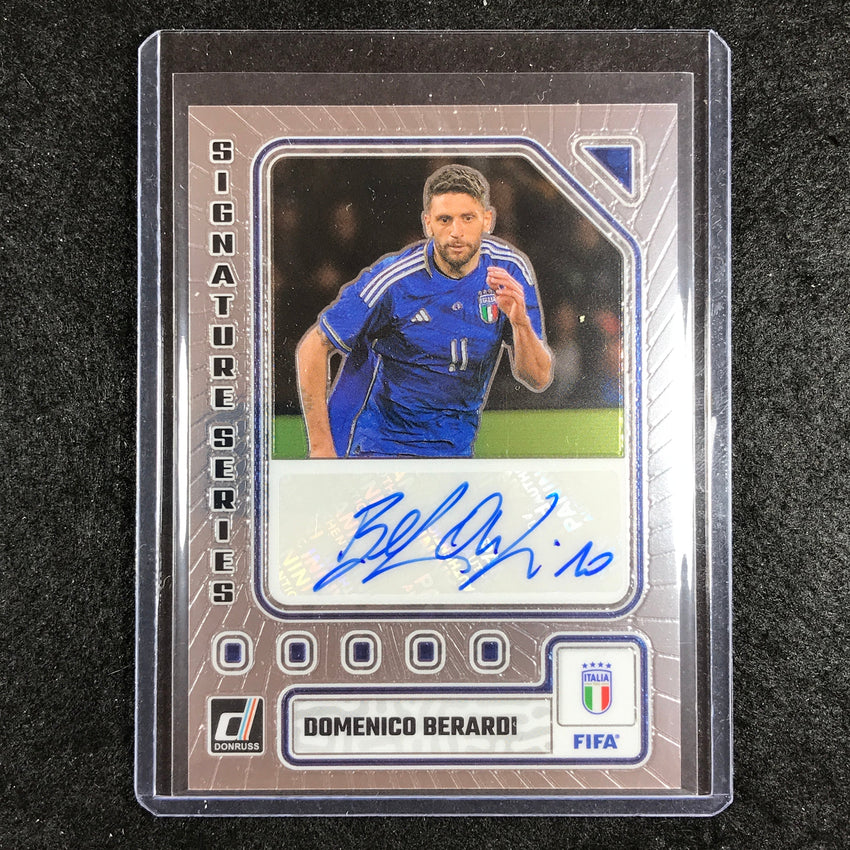 2023-24 Donruss Soccer DOMENICO BERARDI Signature Series Auto No. DB