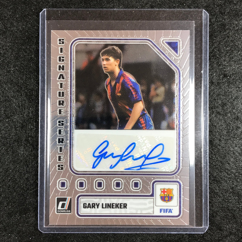 2023-24 Donruss Soccer GARY LINEKER Signature Series Auto No. GL