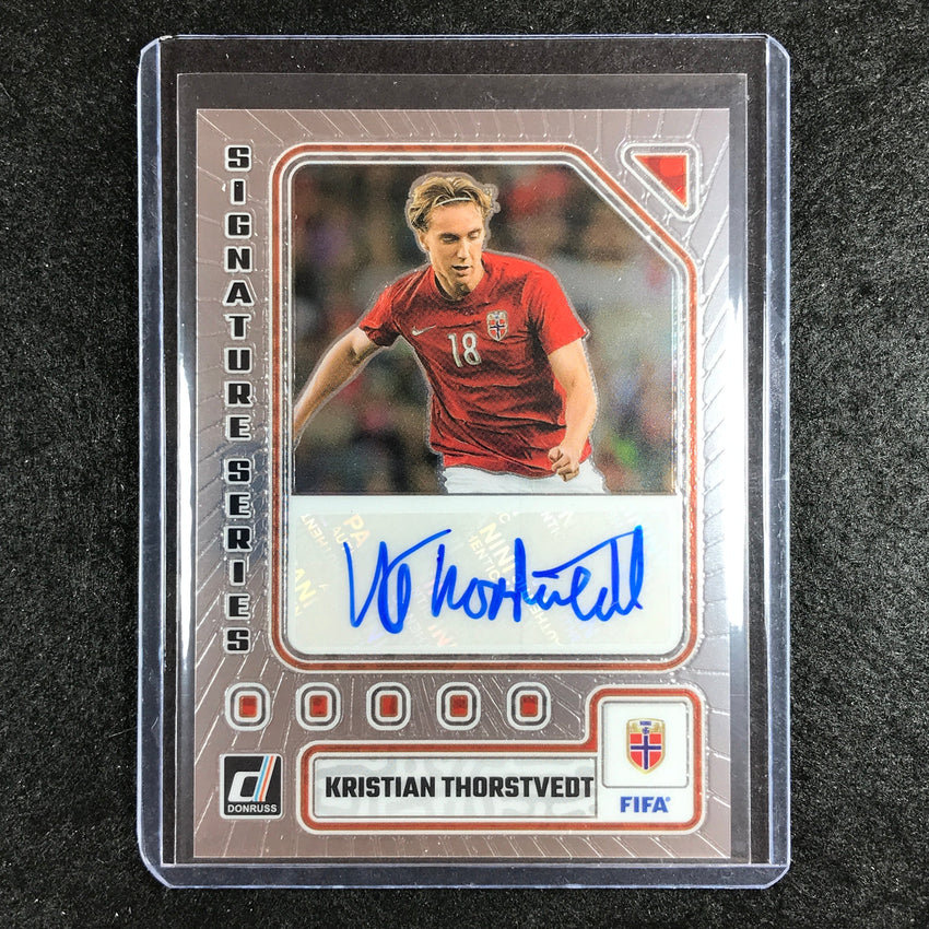 2023-24 Donruss Soccer KRISTIAN THORSTVEDT Signature Series Auto #KT