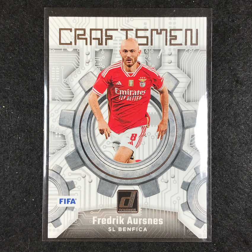 2023-24 Donruss Soccer FREDRIK AURSNES Craftsmen Silver #9