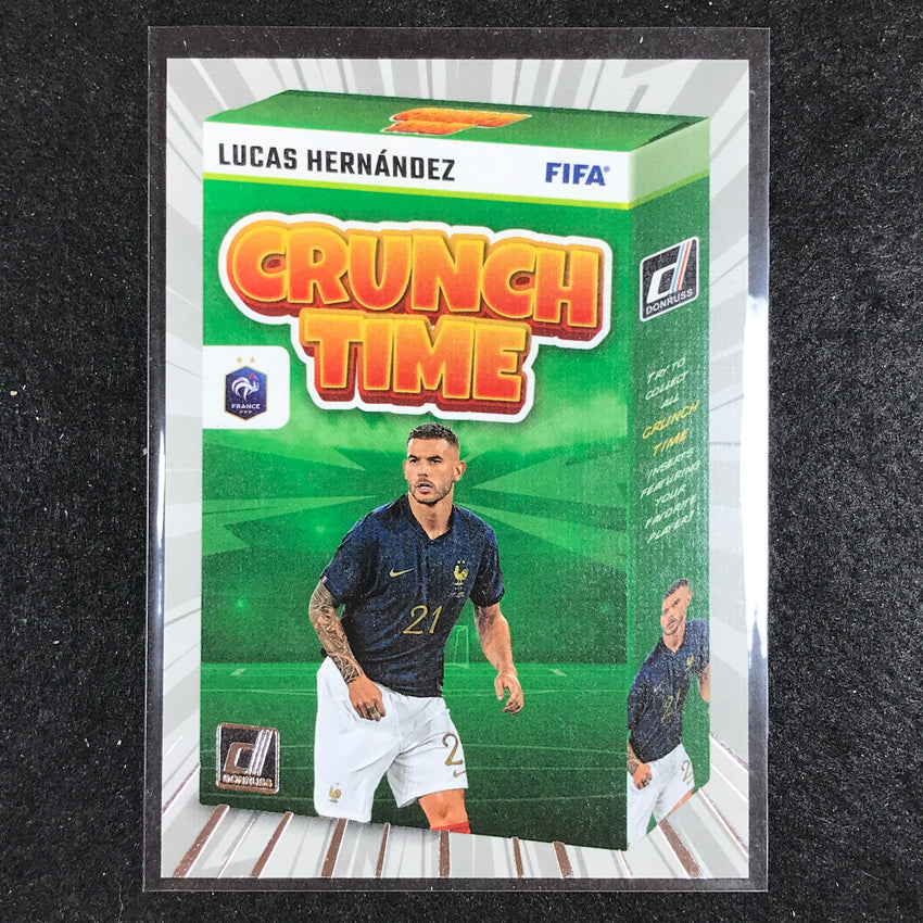 2023-24 Donruss Soccer LUCAS HERNANDEZ Crunch Time Silver #24
