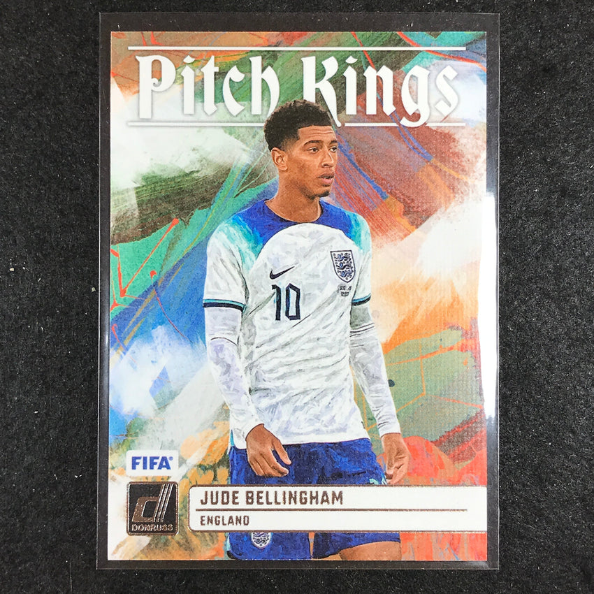 2023-24 Donruss Soccer JUDE BELLINGHAM Pitch Kings Silver No. 3