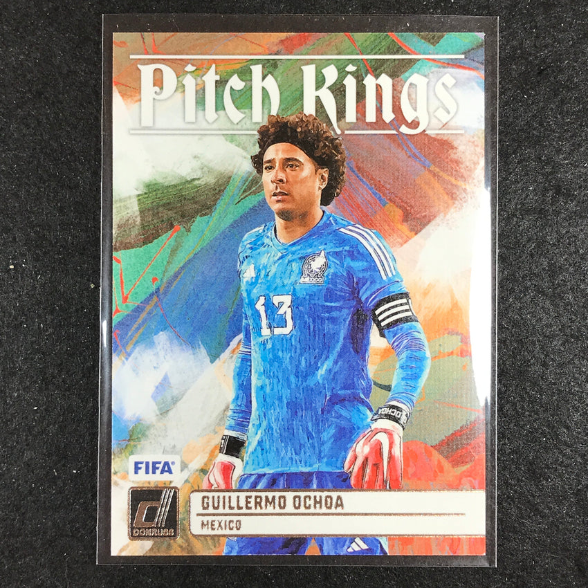 2023-24 Donruss Soccer GUILLERMO OCHOA Pitch Kings Silver #15
