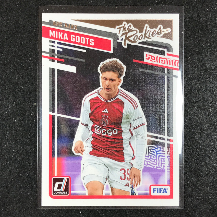 2023-24 Donruss Soccer MIKA GODTS The Rookies Silver #1