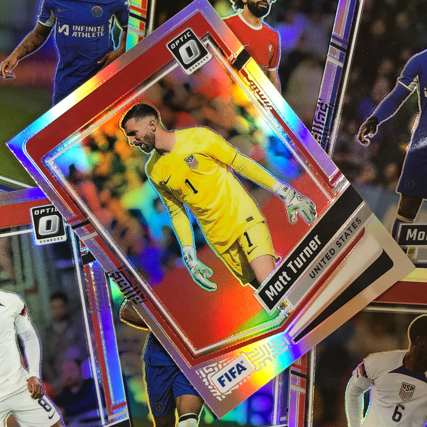2023-24 Donruss Soccer WESTON MCKENNIE Optic Base Silver #61