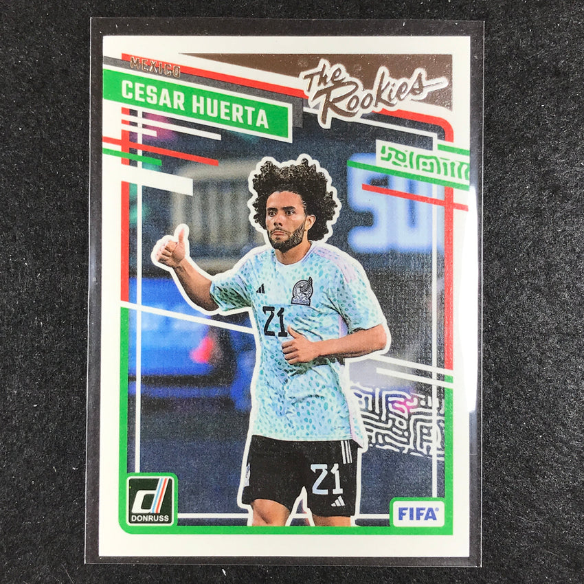 2023-24 Donruss Soccer CESAR HUERTA The Rookies Silver #15