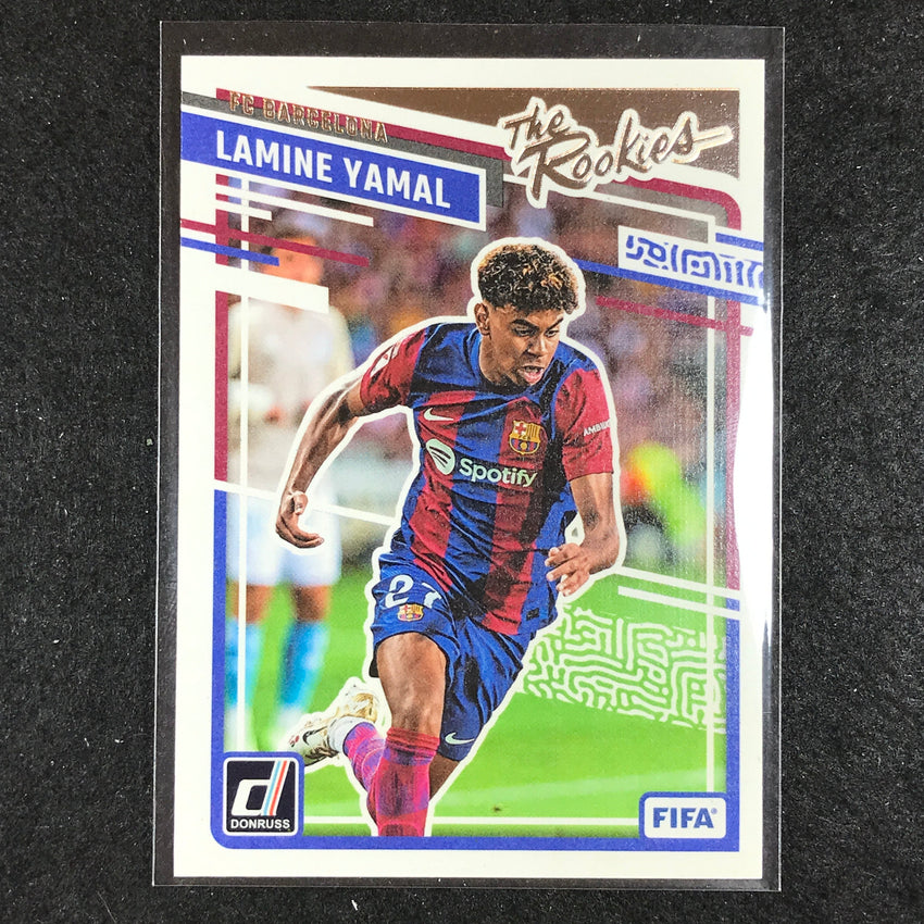 2023-24 Donruss Soccer LAMINE YAMAL The Rookies Silver #25