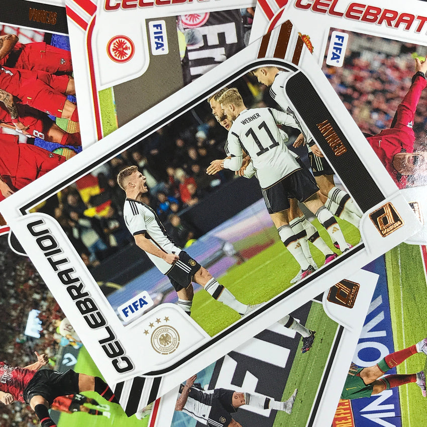 2023-24 Donruss Soccer DAVID BECKHAM Celebration Base No. 21