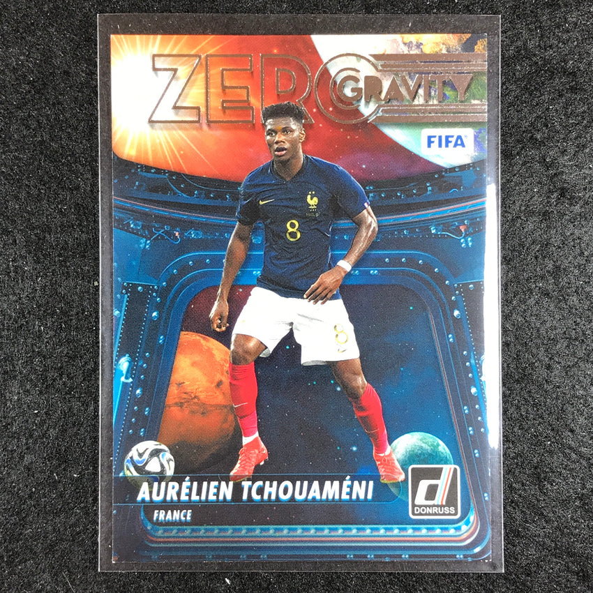 2023-24 Donruss Soccer AURELIEN TCHOUAMENI Zero Gravity Silver #21