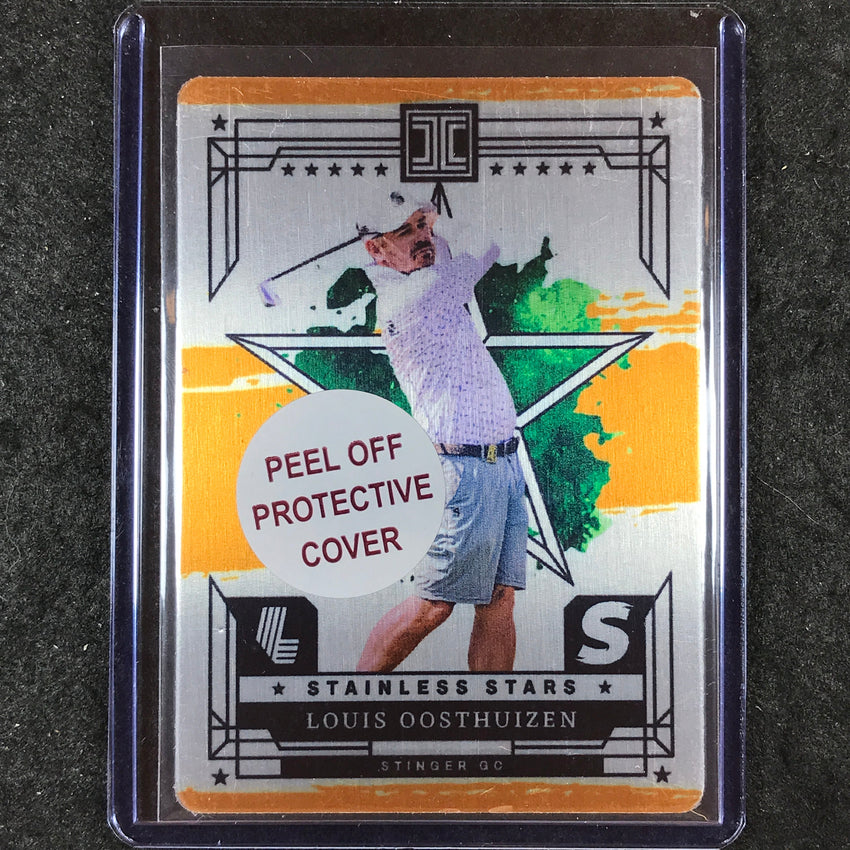 2024 Impeccable LIV Golf LOUIS OOSTHUIZEN Stainless Stars Gold 7/10 #18