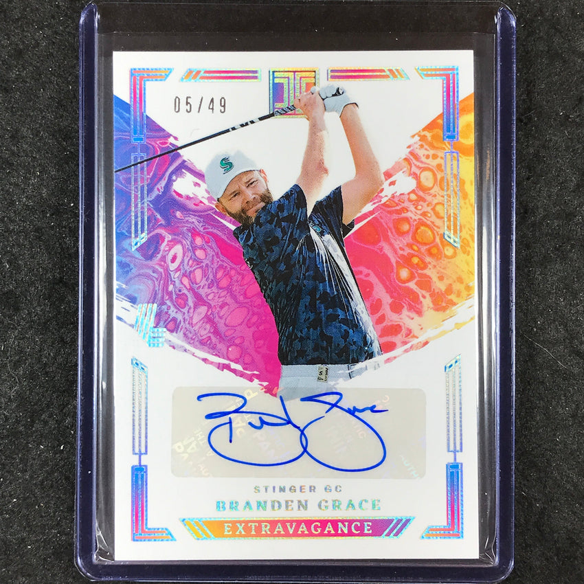 2024 Impeccable LIV Golf BRANDEN GRACE Extravagance Auto Silver 5/49